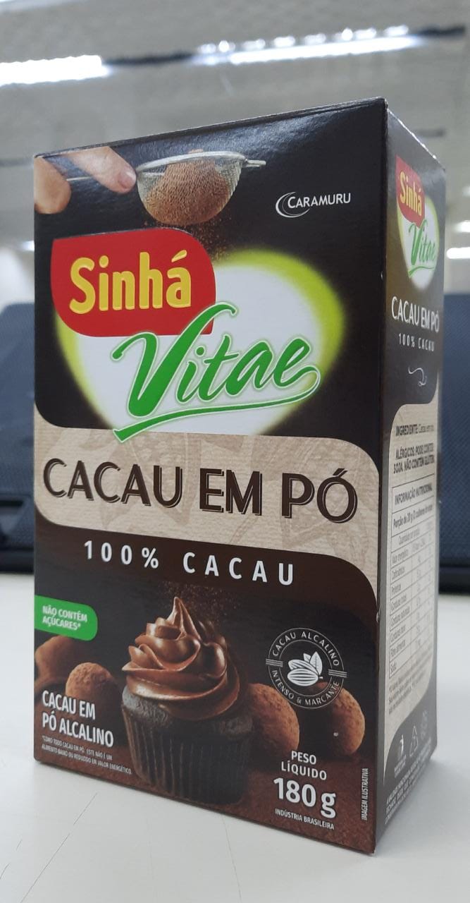 Lançamento Cacau em pó Sinhá Vitae