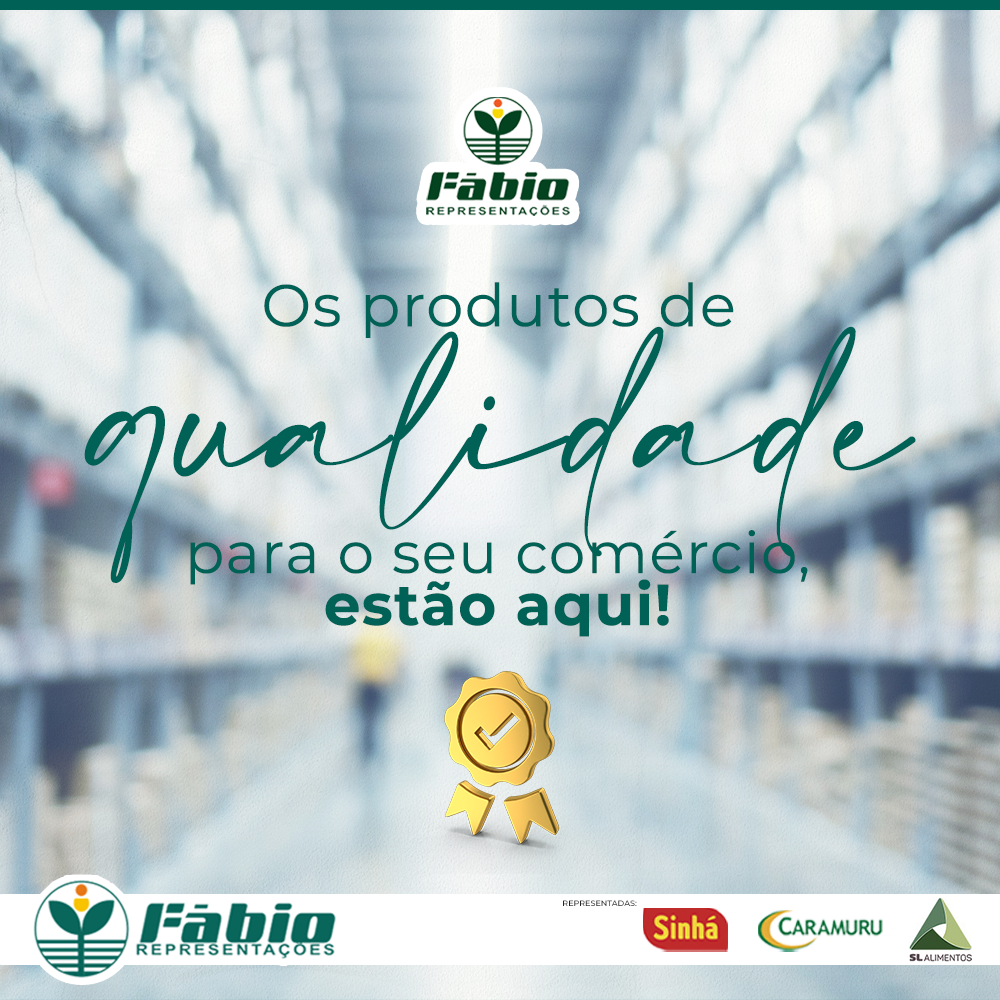 Os produtos de qualidade para o seu comércio estão aqui!